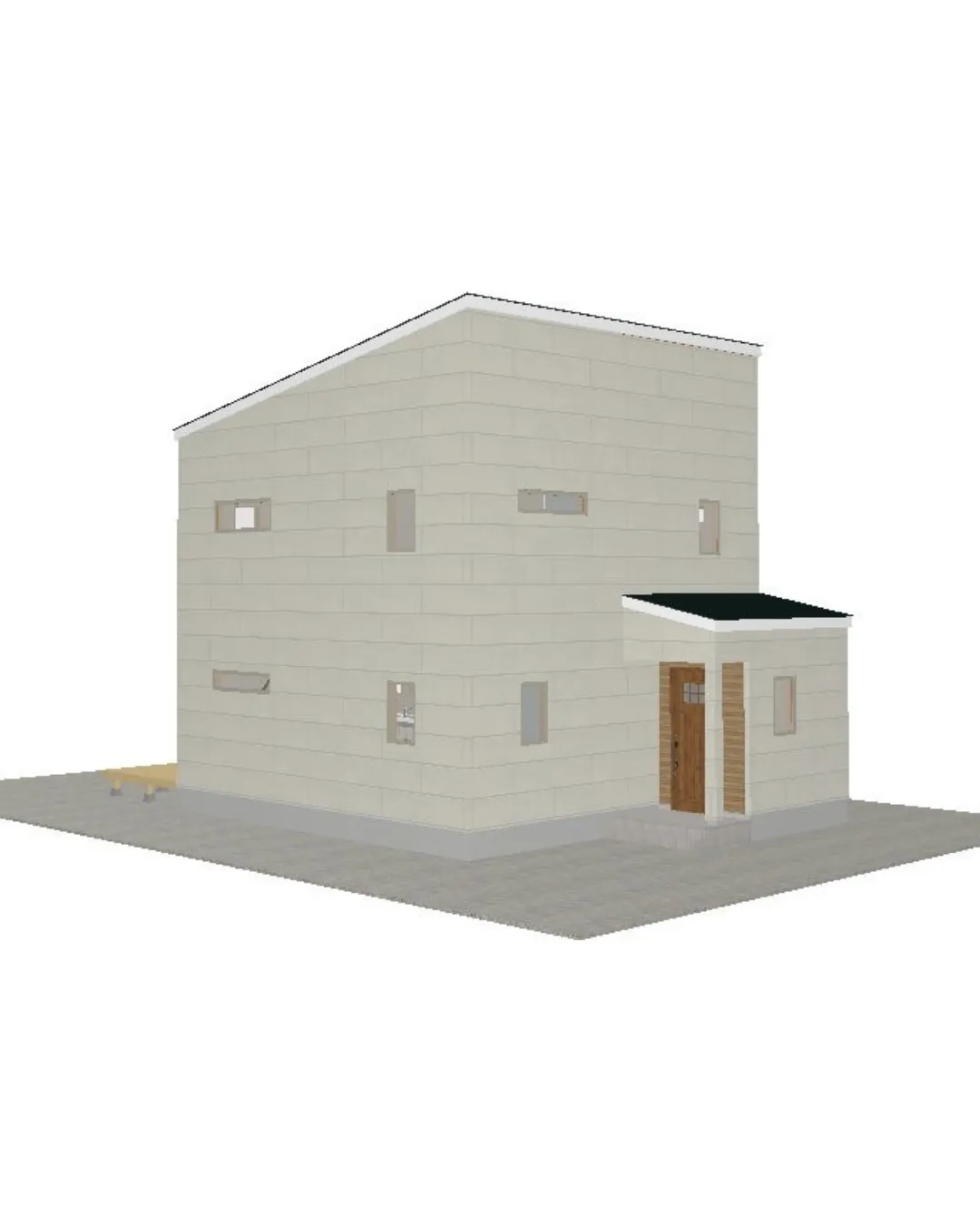 🏡【吹抜のある開放感のある空間ととウッドデッキが特徴的な二階...