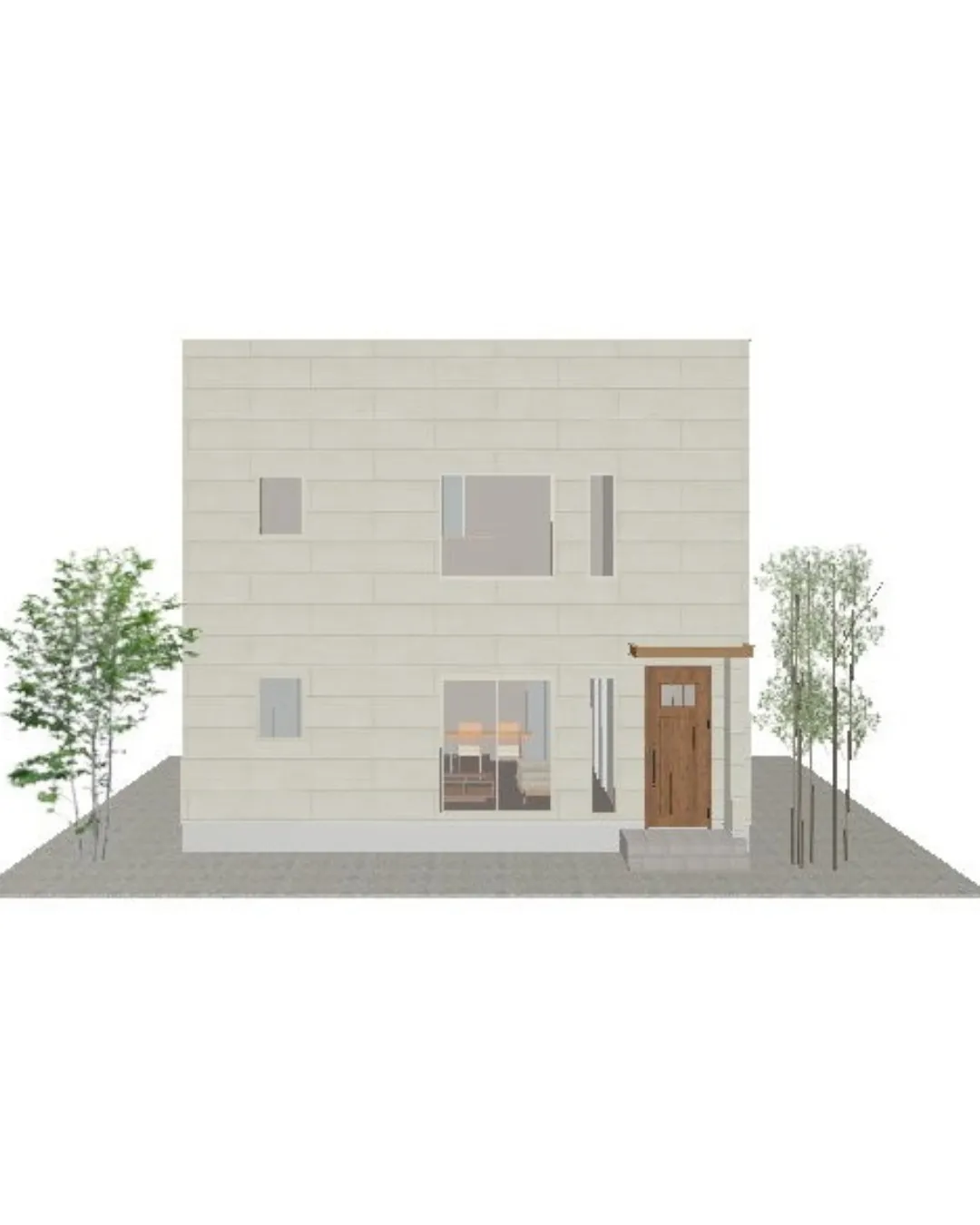 🏡【28坪3LDK開放感のあるリビングの家！】