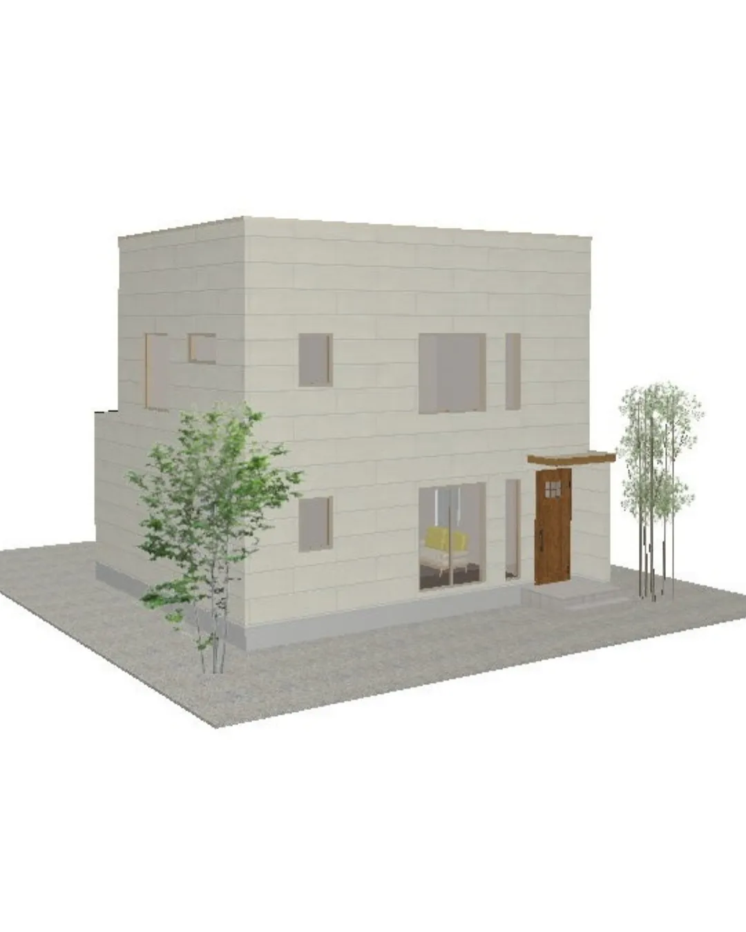 🏡【28坪3LDK開放感のあるリビングの家！】