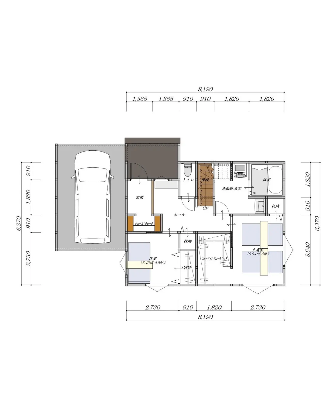 🏡【30坪3LDKの2階リビングと広いバルコニーがある二階建...