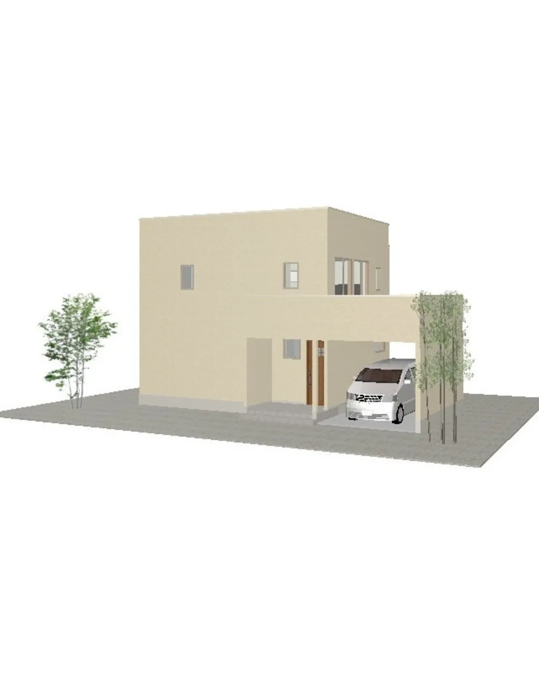 🏡【30坪3LDKの2階リビングと広いバルコニーがある二階建...