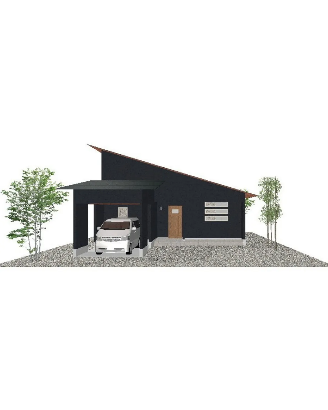 【29坪・3LDKのプライバシーを保ちやすい平屋間取り】⁠