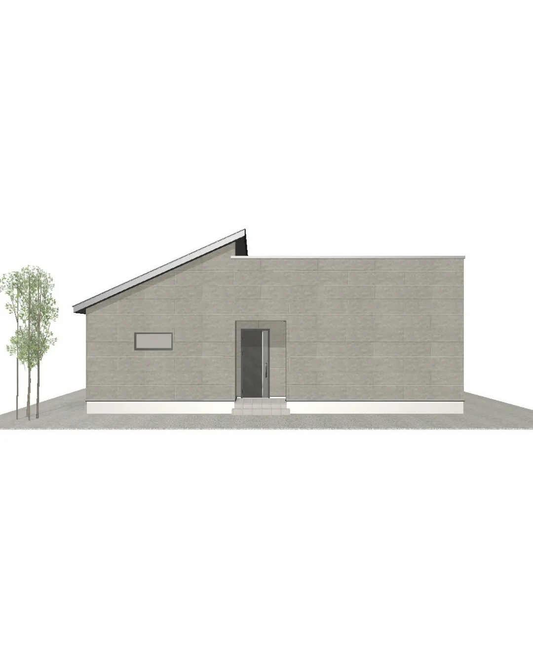 【26坪・2LDKの和室小上がりのある平屋間取り】⁠