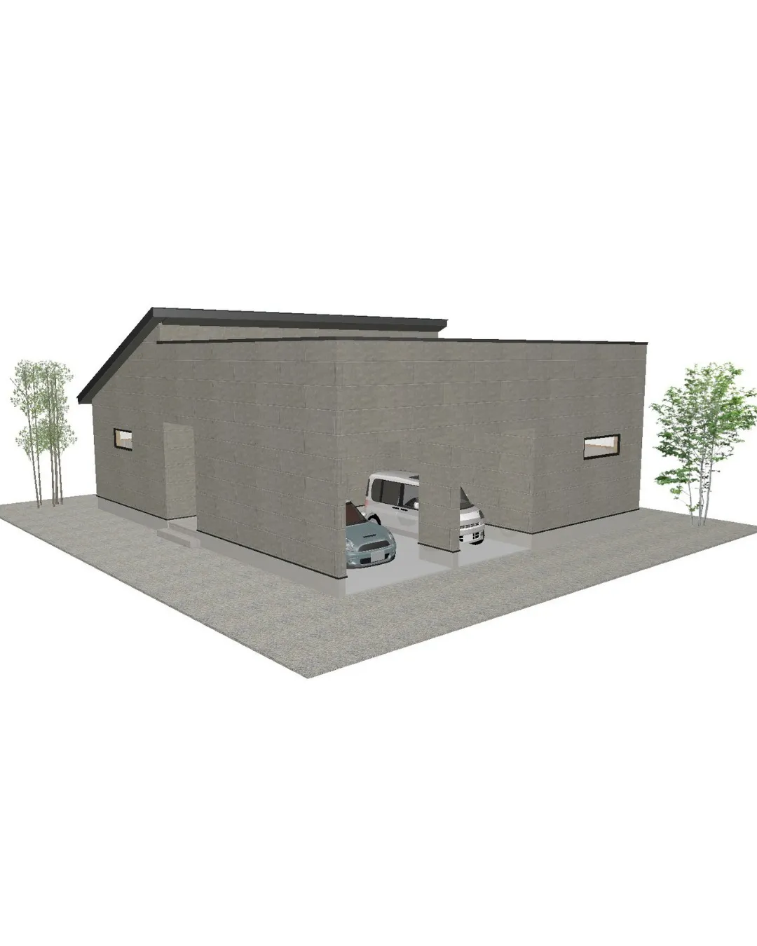 【26坪・2LDKの和室小上がりのある平屋間取り】⁠