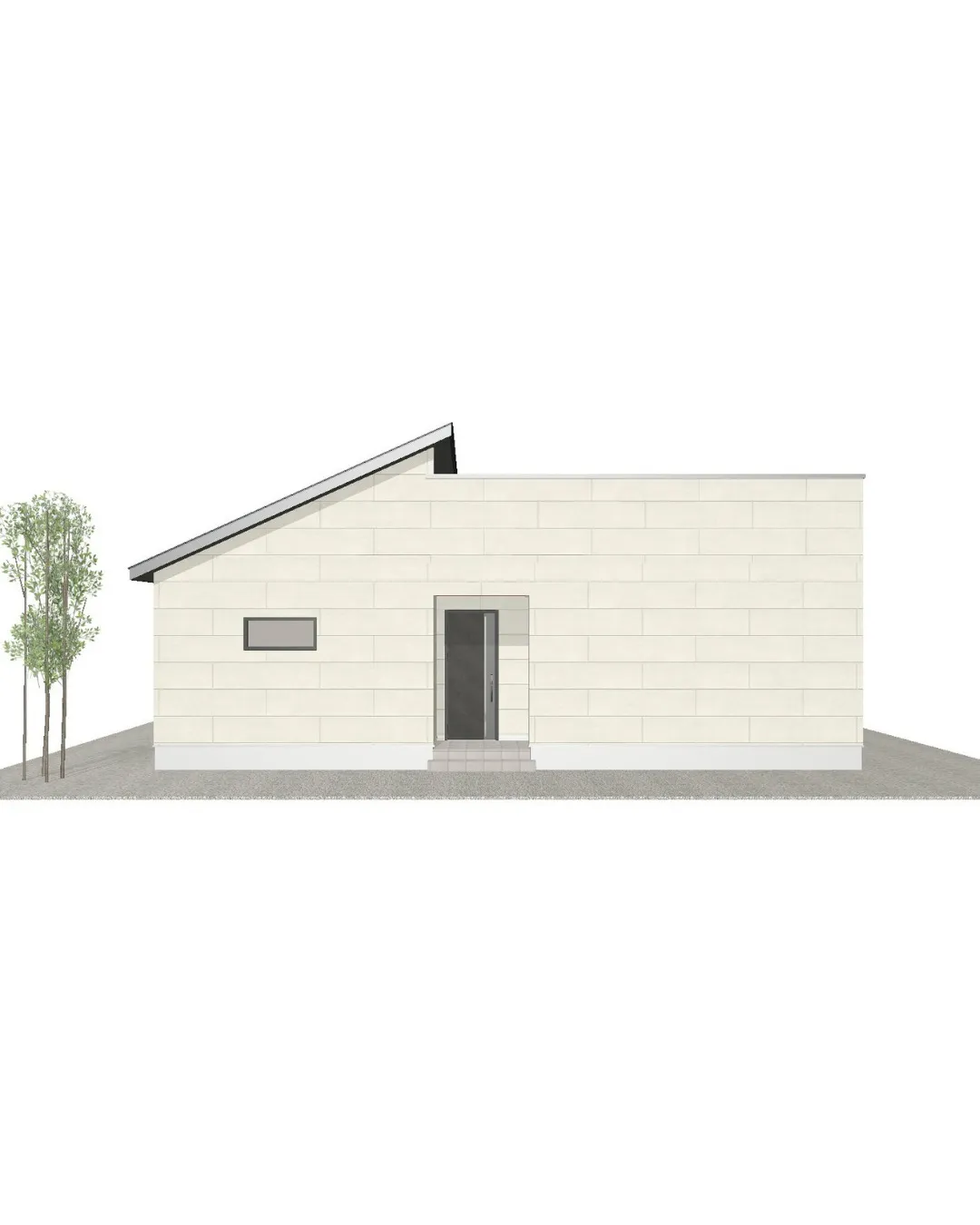 【26坪・2LDKの和室小上がりのある平屋間取り】⁠