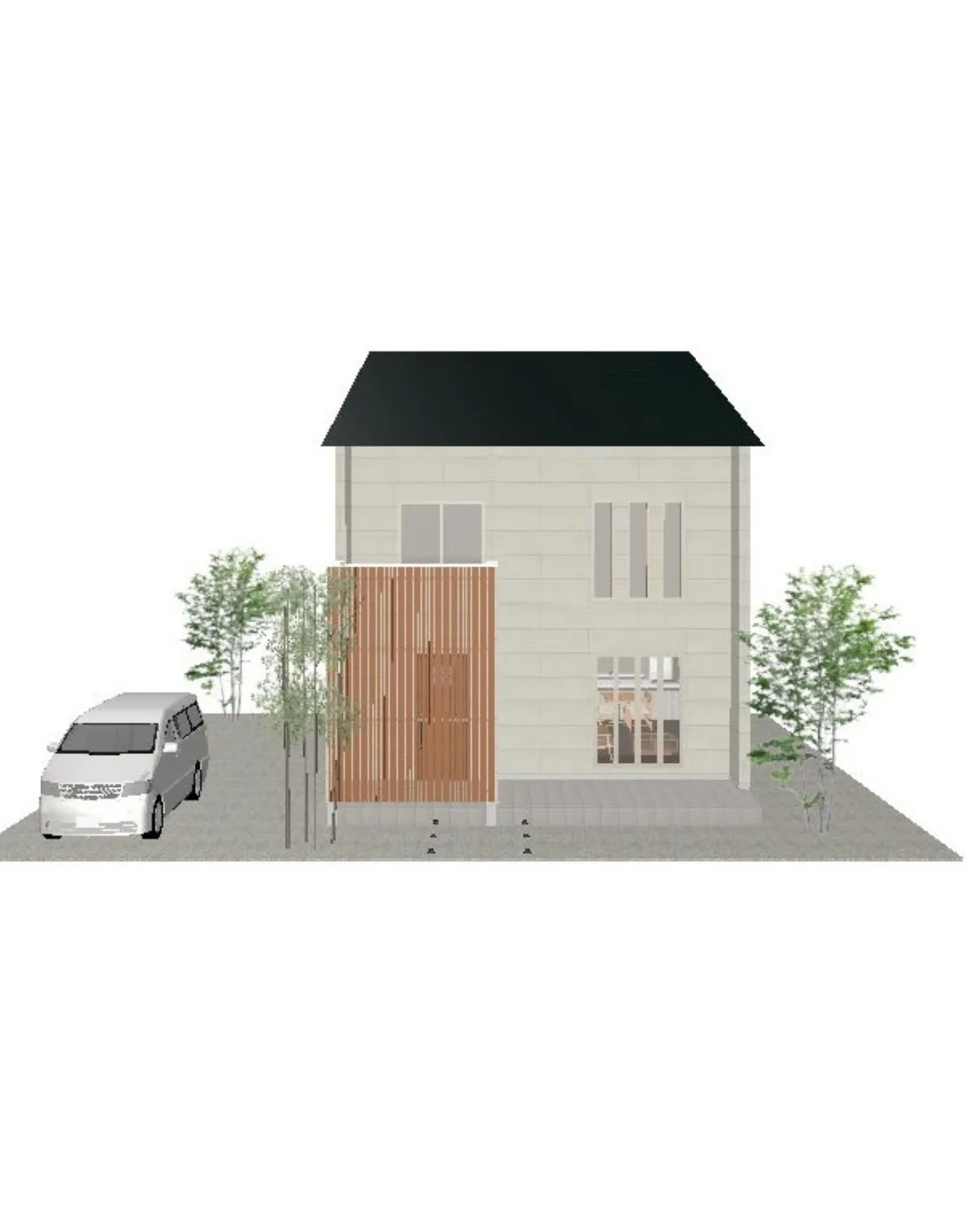 【31坪3LDKのpuraibasi-wo二階建てプラン！】