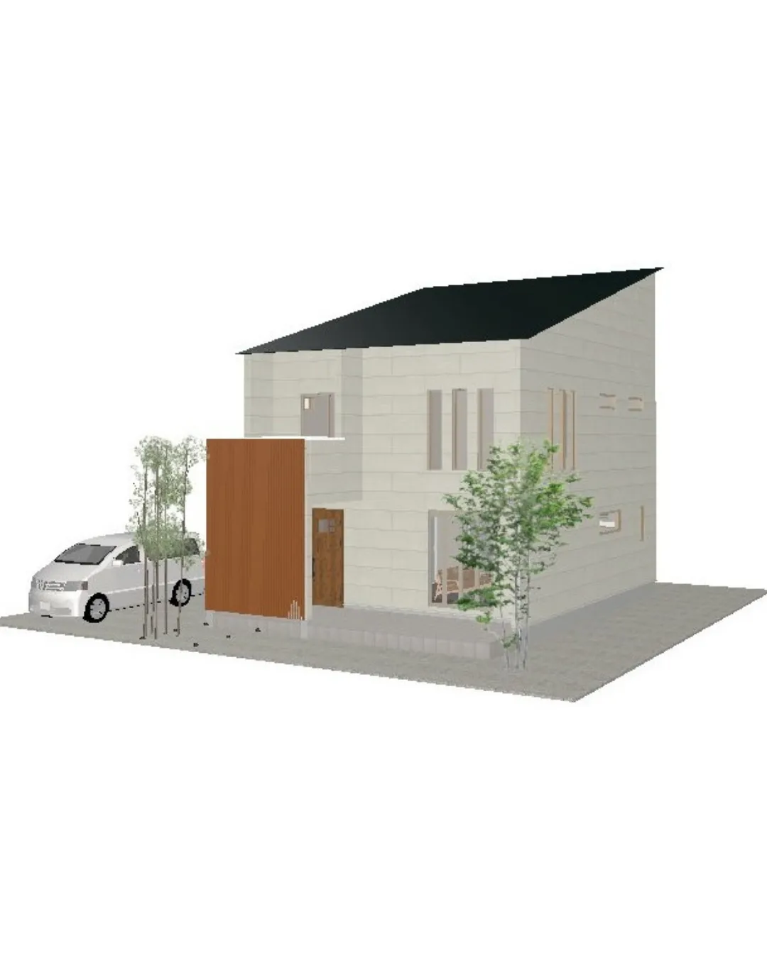 【31坪3LDKのpuraibasi-wo二階建てプラン！】