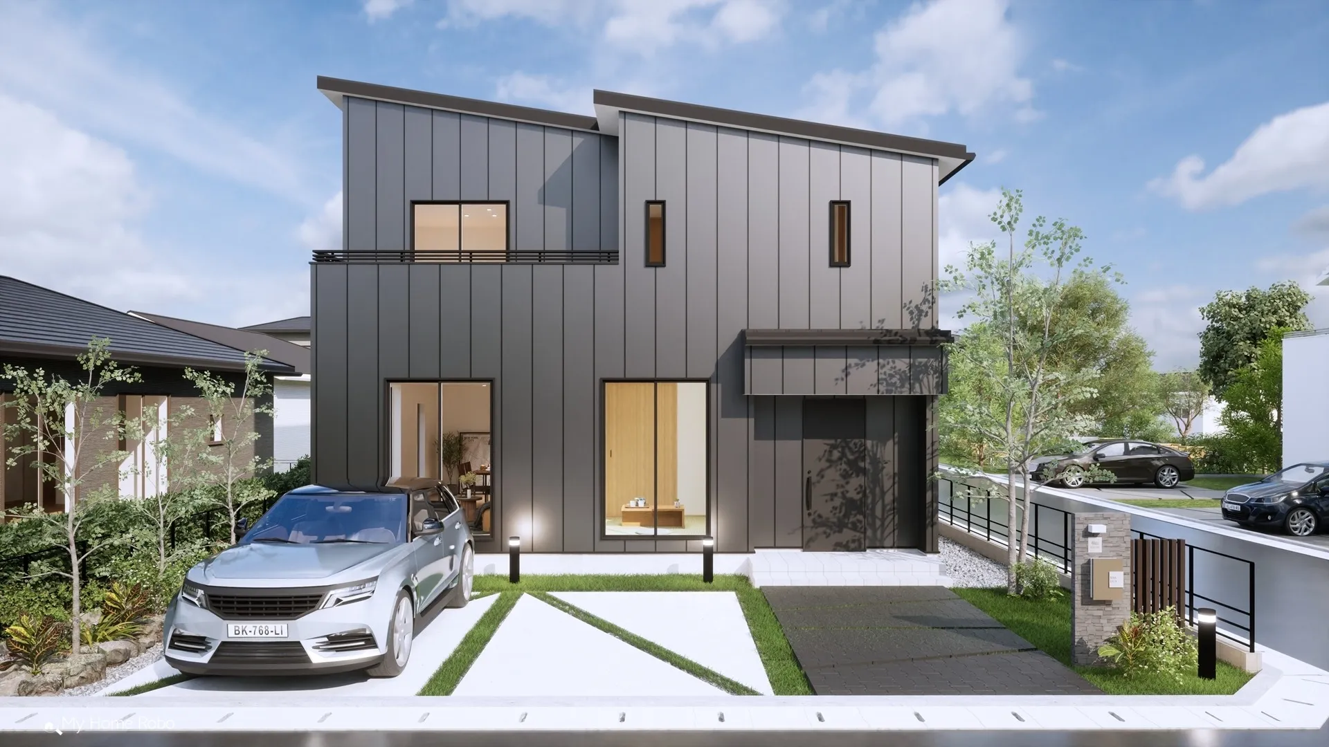 家族とのコミュニケーションを大切にした35坪の2階建て